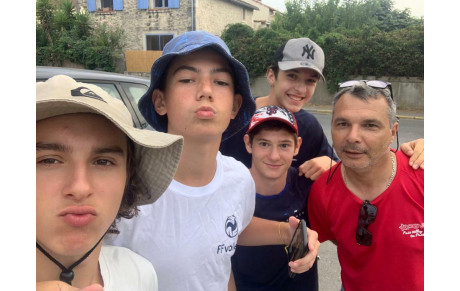 Direction les 1/2 pour les minimes G!