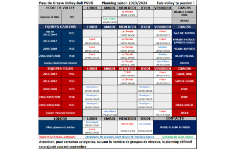 C’est la reprise !