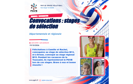 Stage de Selection